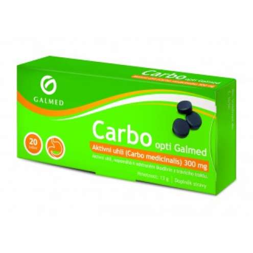 GALMED Carbo medicinalis Opti tbl.20x300mg